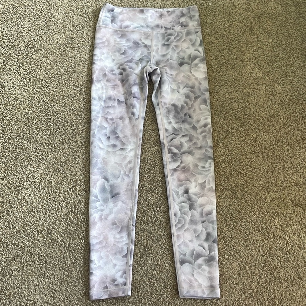 Athleta Girl, girls L/12 pattern leggings